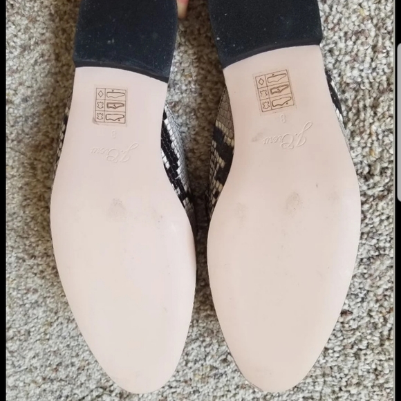 J Crew snakeskin academy mules - Picture 2 of 2